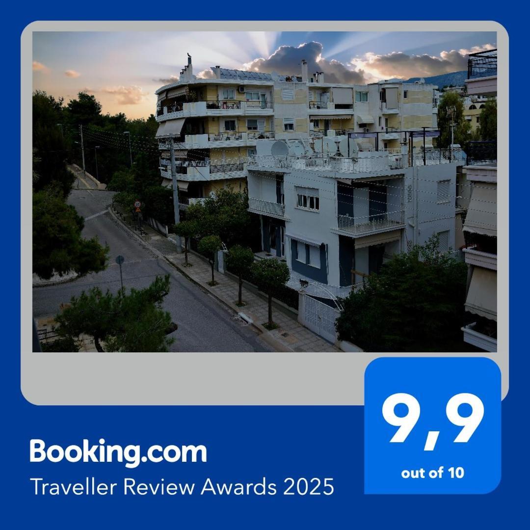 Zefyros Super Cool Apartments Next To Alimos Riviera Atene Esterno foto